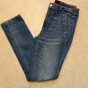 Stylish White House Black Market Blue Women's Jeans